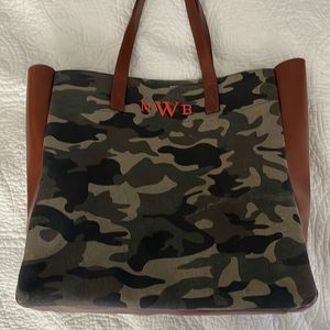 Mark and graham tote personalized but can be taken out